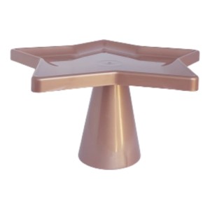 PORTA DOCE ESTRELA ROSEGOLD