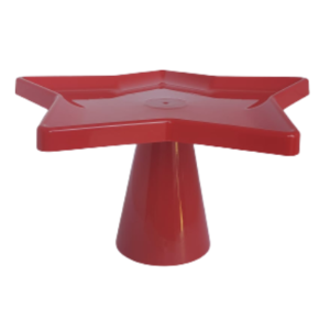 PORTA DOCE ESTRELA VERMELHA