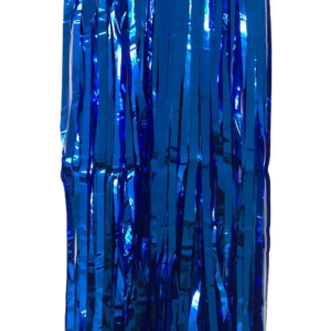 CORTINA FITA METALIZADA AZUL ESCURO