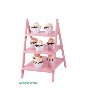 ESCADA PORTA DOCE ROSA