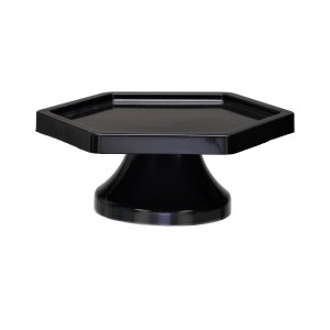 PORTA-DOCE SEXTAVADO C/PÉ PRETA