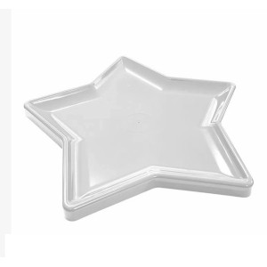 BANDEJA ESTRELA BRANCA