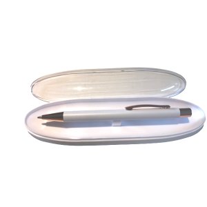 CANETA de LUXO BRANCA