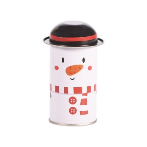 LATA  TUBULAR BONECO DE NEVE