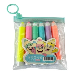 CANETA MARCA TEXTO C/6