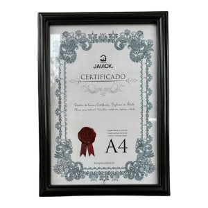 MOLDURA A4 PRETA - REF.PCE5109