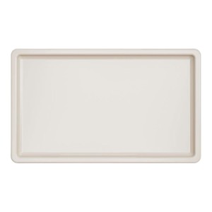 BANDEJA RETANGULAR  BEGE